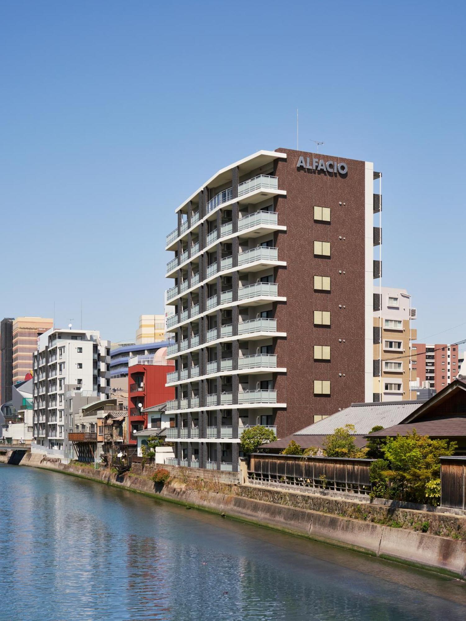 Alfacio Riverside Stay Hakata Фукуока Экстерьер фото